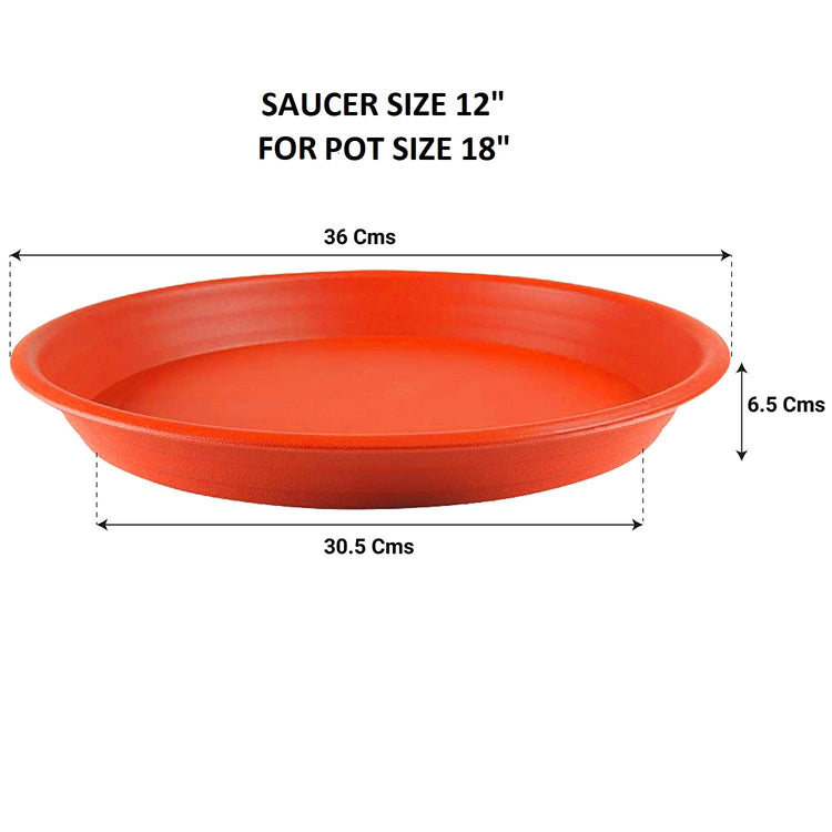 Round Bottom Tray - Terracotta