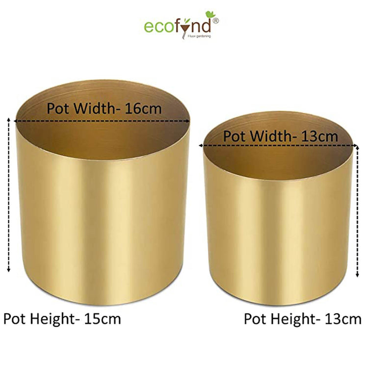 Grace Gold Iron Planter