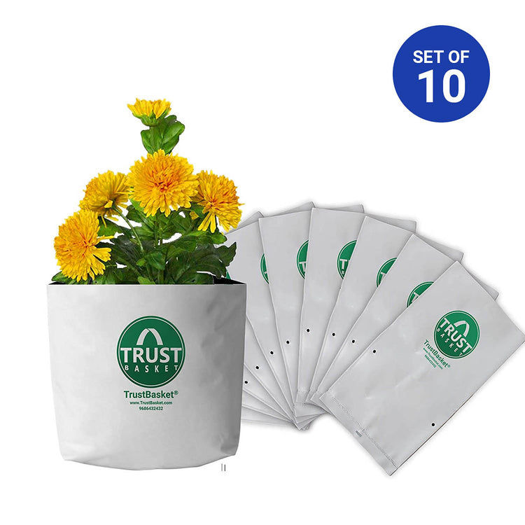 Premium Grow Bags -White