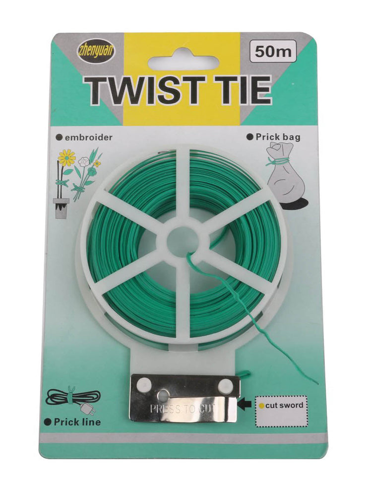 Twist Tie Wire Spool with Cutter