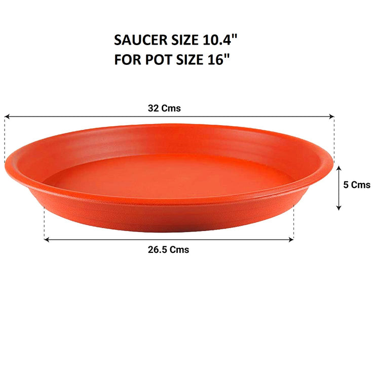 Round Bottom Tray - Terracotta