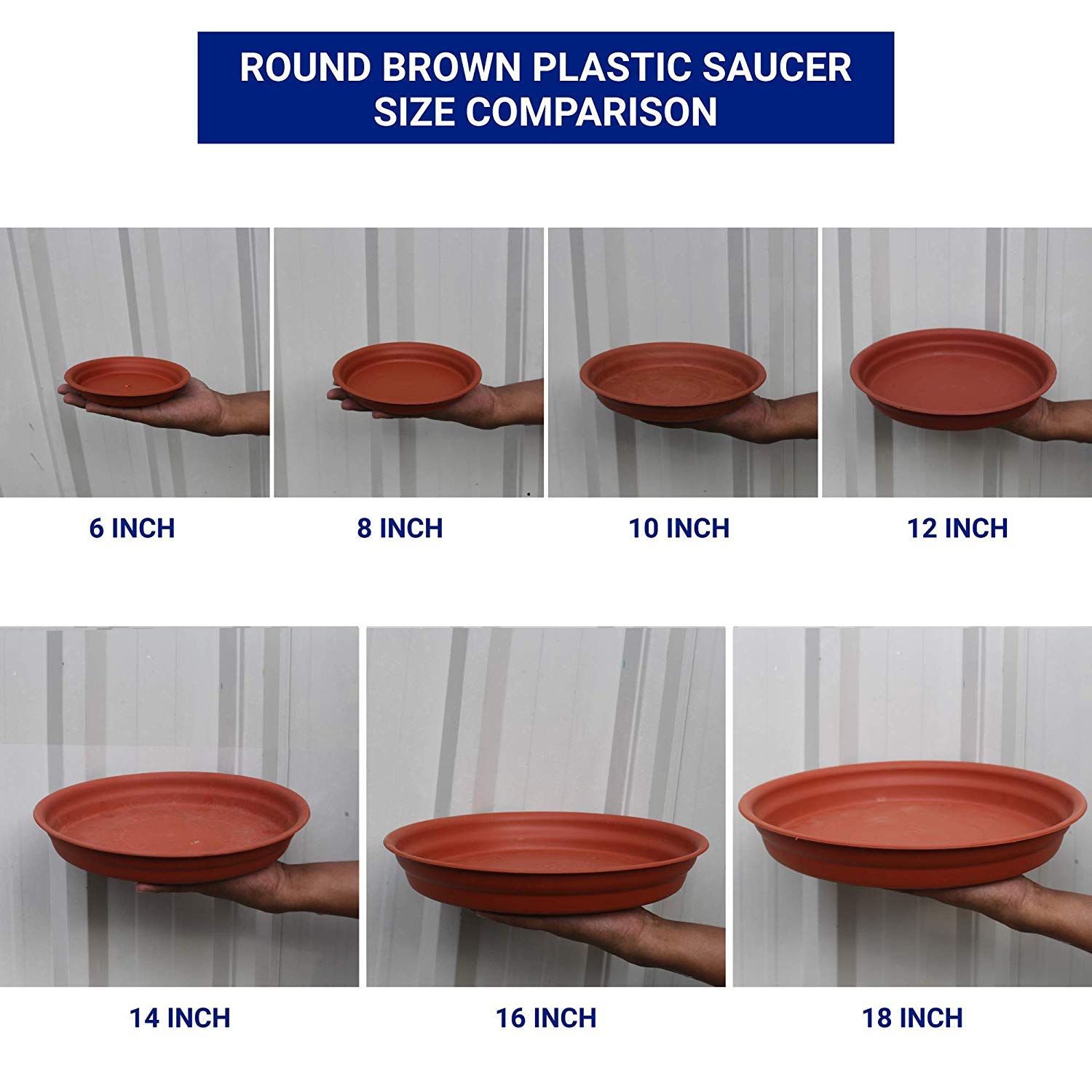Round Bottom Tray - Terracotta
