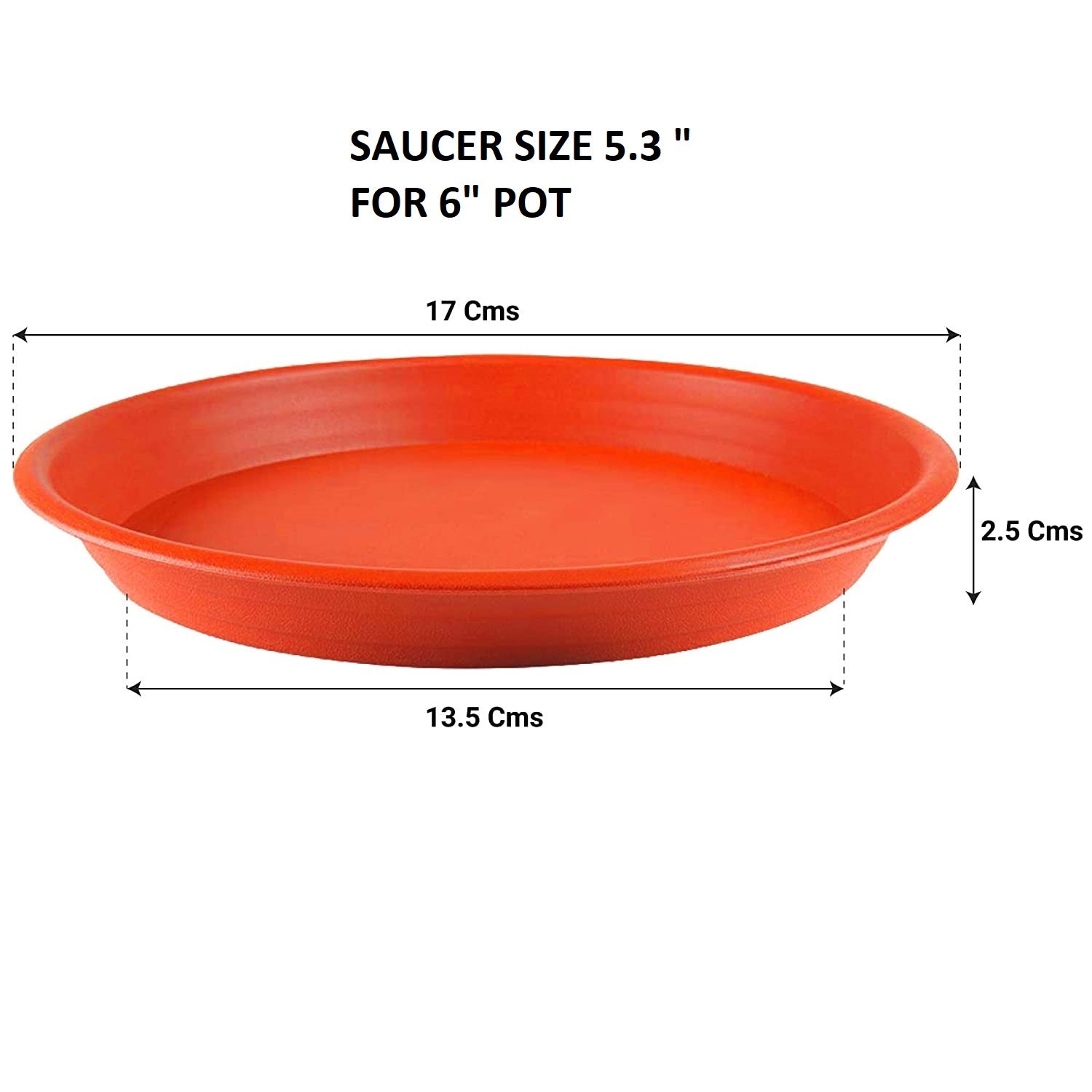 Round Bottom Tray - Terracotta