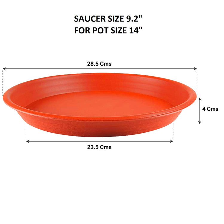 Round Bottom Tray - Terracotta