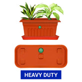 Rectangular Bottom Tray - Terracotta