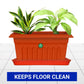 Rectangular Bottom Tray - Terracotta