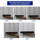 Rectangular Bottom Tray - Black