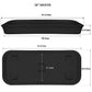 Rectangular Bottom Tray - Black