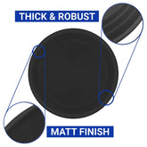 Round Bottom Tray - Black