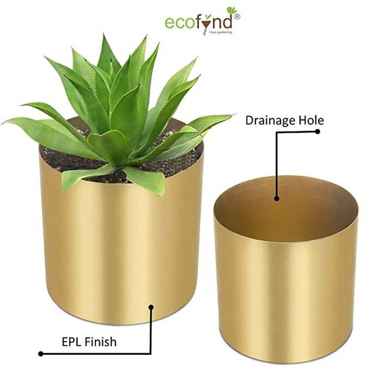 Grace Gold Iron Planter