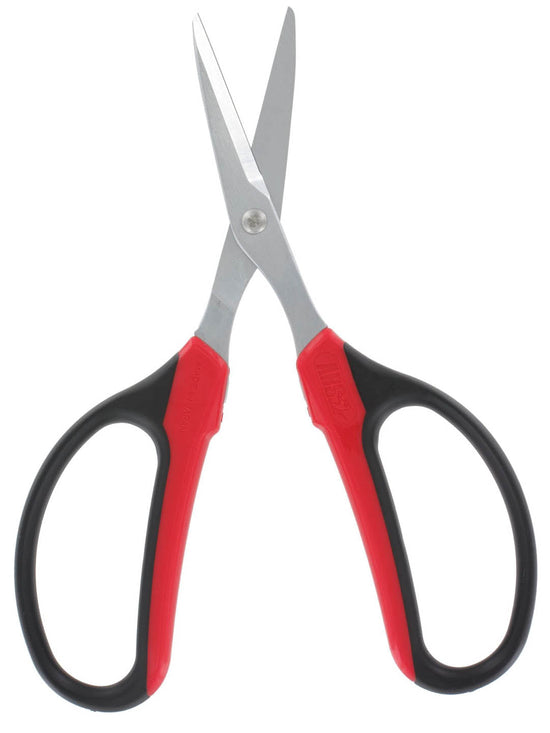Stainless Steel with Hard Chrome Plating ARS Handy Craft Scissor Red and Black (Handle) color 