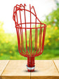 Steel Fruit Picker Head Basket Yellow color 