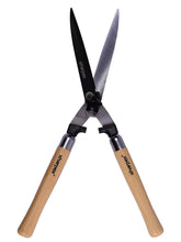 Hardened Steel Blades 9 Inch Hedge Shear Bamboo (Handle) color 