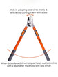 Telescopic Bypass Lopping Shear