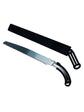Stainless Steel Pruning Saw Straight with Sheath Black (Handle) color 