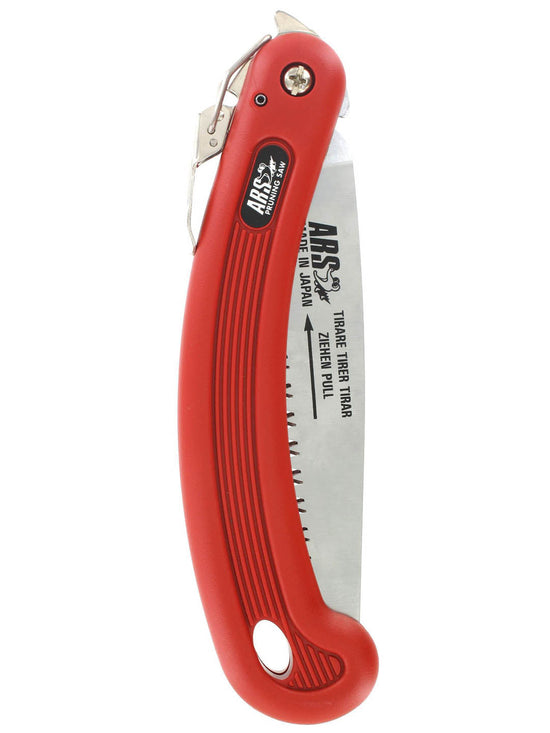 High Grade Tool Steel with Hard Chrome Plating ARS Folding Saw Red (Handle) color 