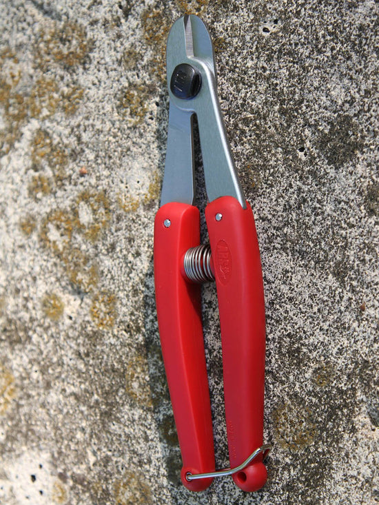 High Grade Tool Steel with Hard Chrome Plating ARS Floral Wire Cutter Red (Handle) color 