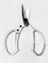 High Grade Steel with Hard Chrome Plating Garden Scissor Silver (Handle) color 