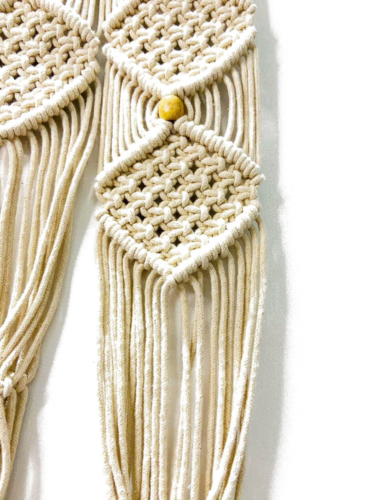 Macrame Pot Hanger - 3 Hanger