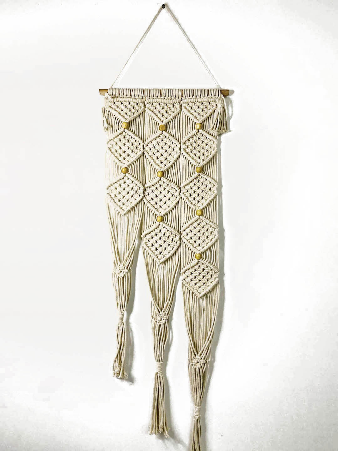 Macrame Pot Hanger - 3 Hanger