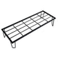 Galvanized Steel Rectangular Pot Stand - 4 Leg Black color 