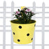 Dotted Metal Railing Planter