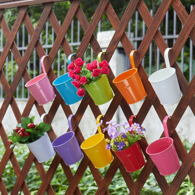 Metal Railing Planter