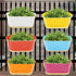 Galvanized Steel Metal Railing Planter White color 