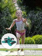 3-Arm 360 Degree Garden Sprinkler