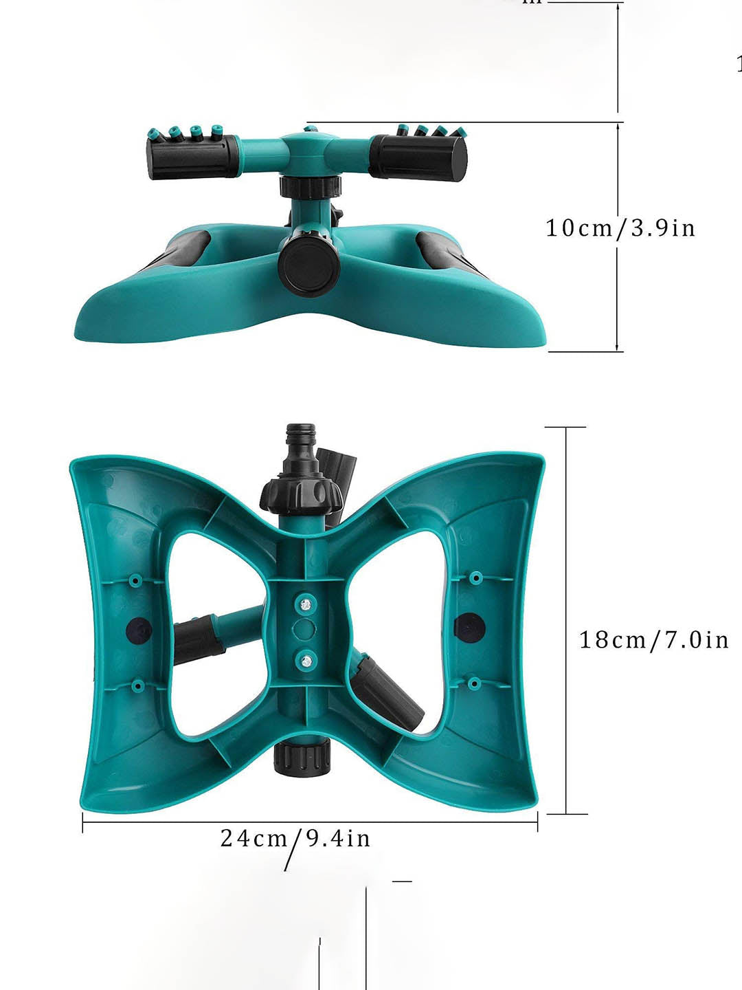 3-Arm 360 Degree Garden Sprinkler