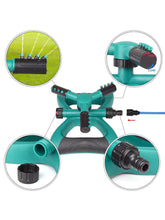3-Arm 360 Degree Garden Sprinkler