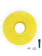 PVC Plastic Garden Water Hose w/Connector Yellow color 